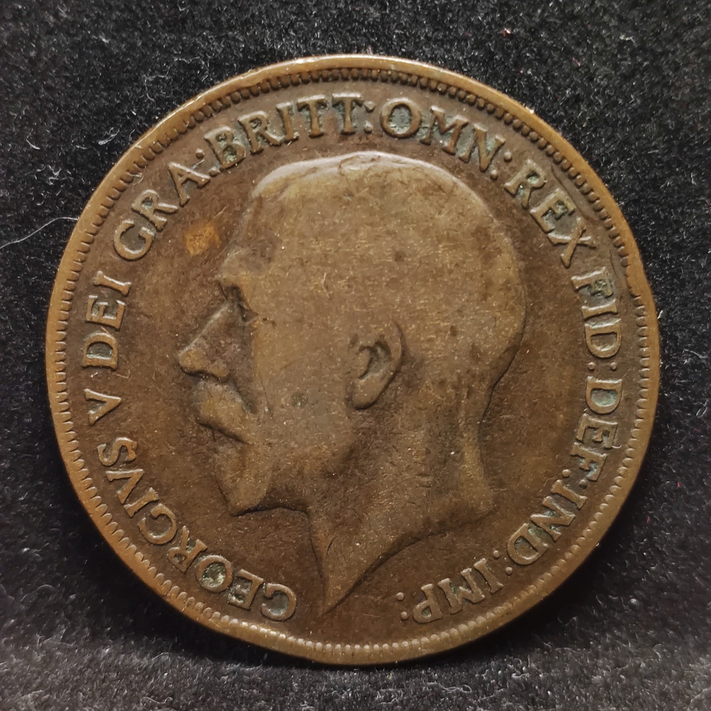 【城南旧事】世界钱币专场-五一精品场 英国1917年乔五一便士