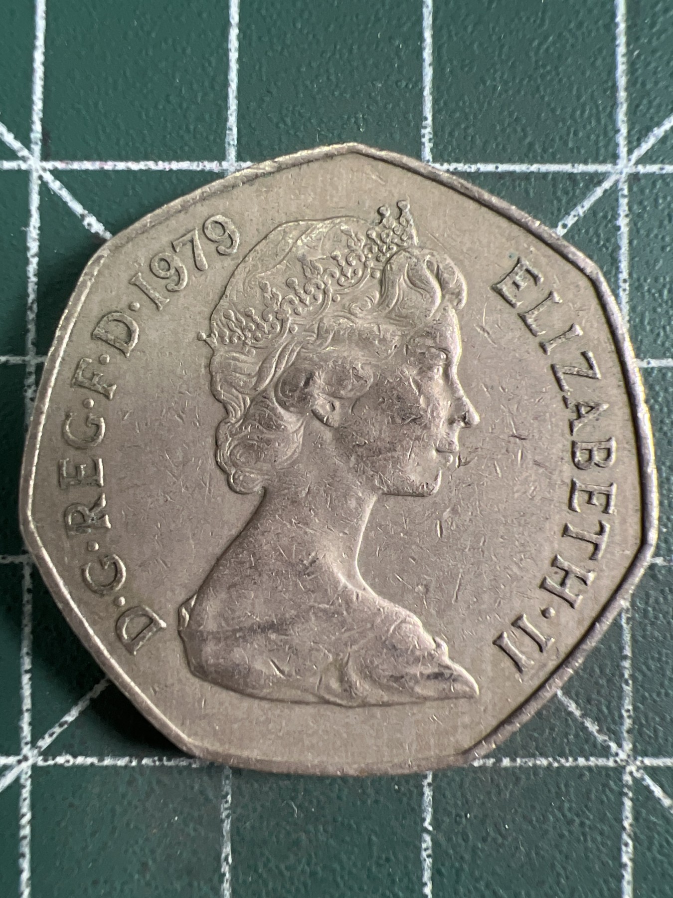 第591期 硬币专场 （无押金，捡漏，全场50包邮，偏远地区除外，接收代拍业务） 英国50便士