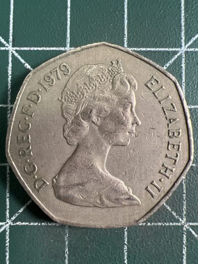 第591期 硬币专场 （无押金，捡漏，全场50包邮，偏远地区除外，接收代拍业务） - 英国50便士