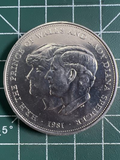 第608期 硬币专场 （无押金，捡漏，全场50包邮，偏远地区除外，接收代拍业务） - 英国戴安娜查尔斯大克朗纪念币