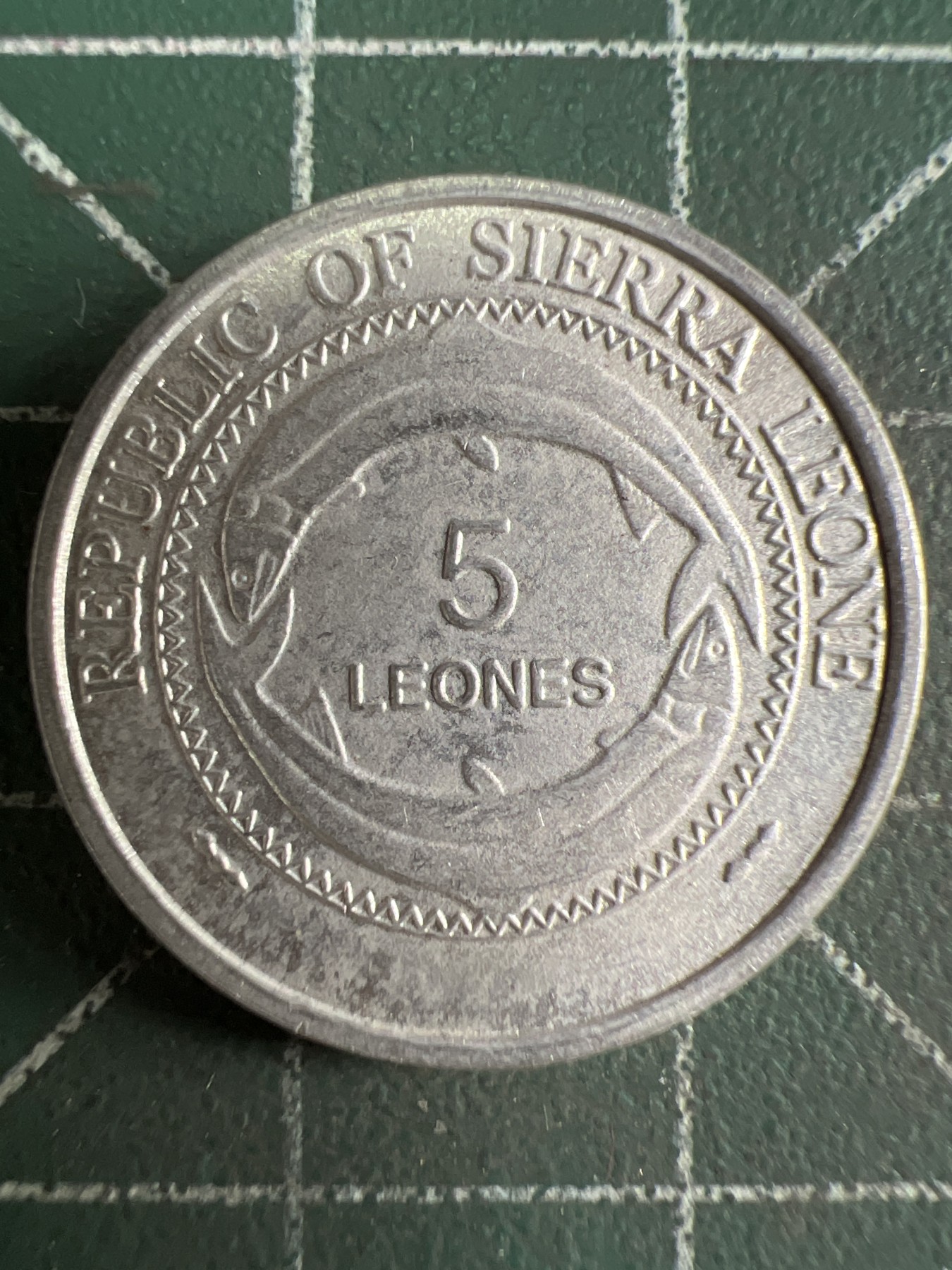 第592期 硬币专场 （无押金，捡漏，全场50包邮，偏远地区除外，接收代拍业务） 塞拉利昂5利昂