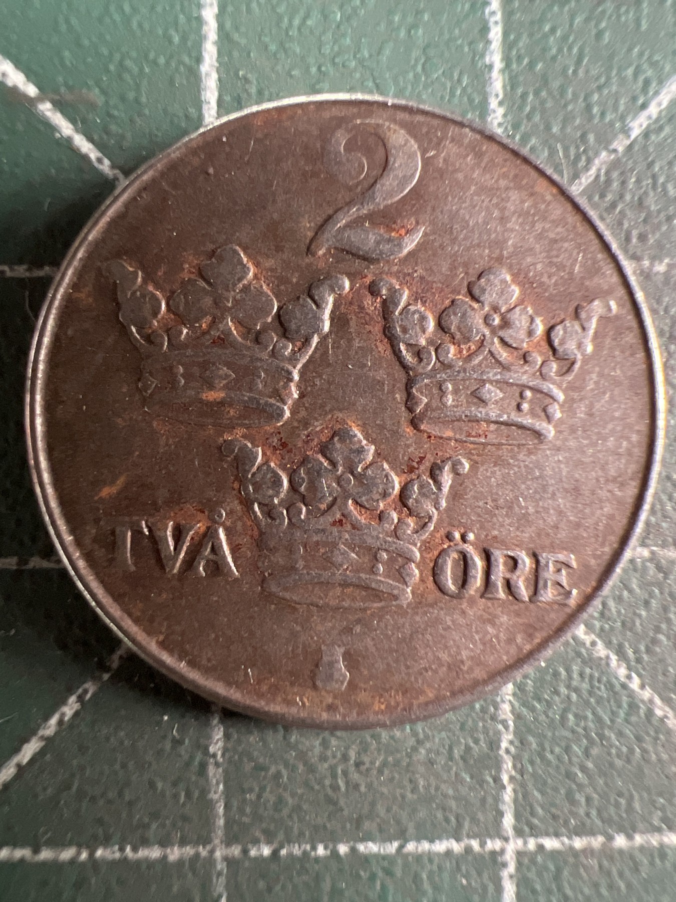 第667期 硬币专场 （无押金，捡漏，全场50包邮，偏远地区除外，接收代拍业务，本店十天发一次货） 瑞典2欧尔 铁币