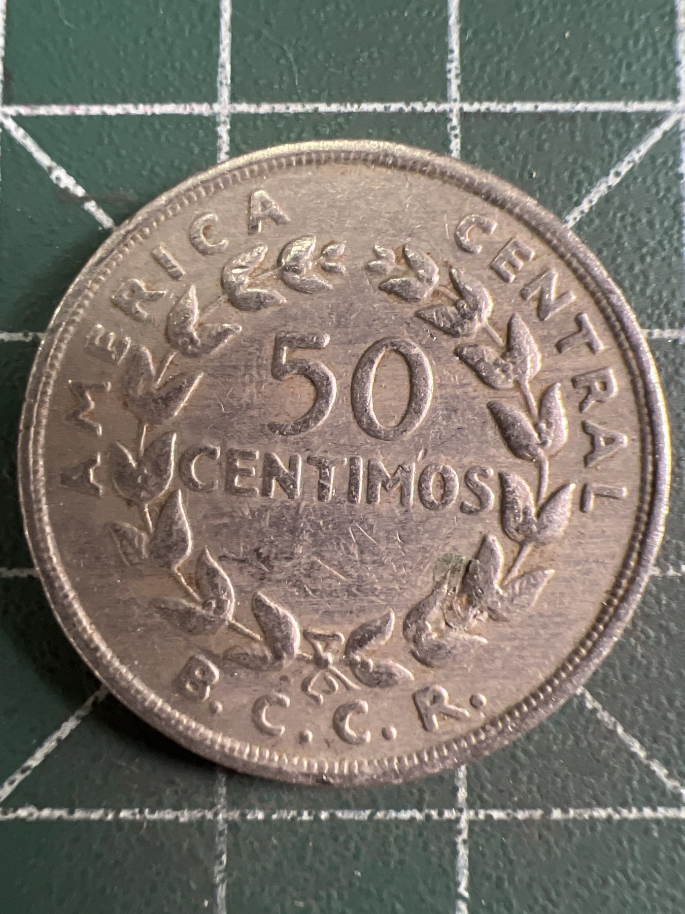 第663期 硬币专场 （无押金，捡漏，全场50包邮，偏远地区除外，接收代拍业务，本店十天发一次货） 哥斯达黎加50分 1968年