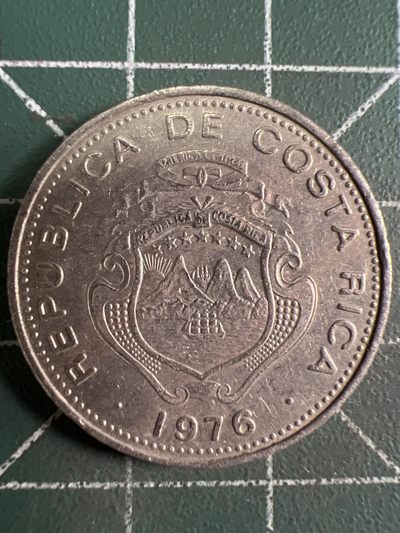 第609期 硬币专场 （无押金，捡漏，全场50包邮，偏远地区除外，接收代拍业务） - 哥斯达黎加50分 1976年