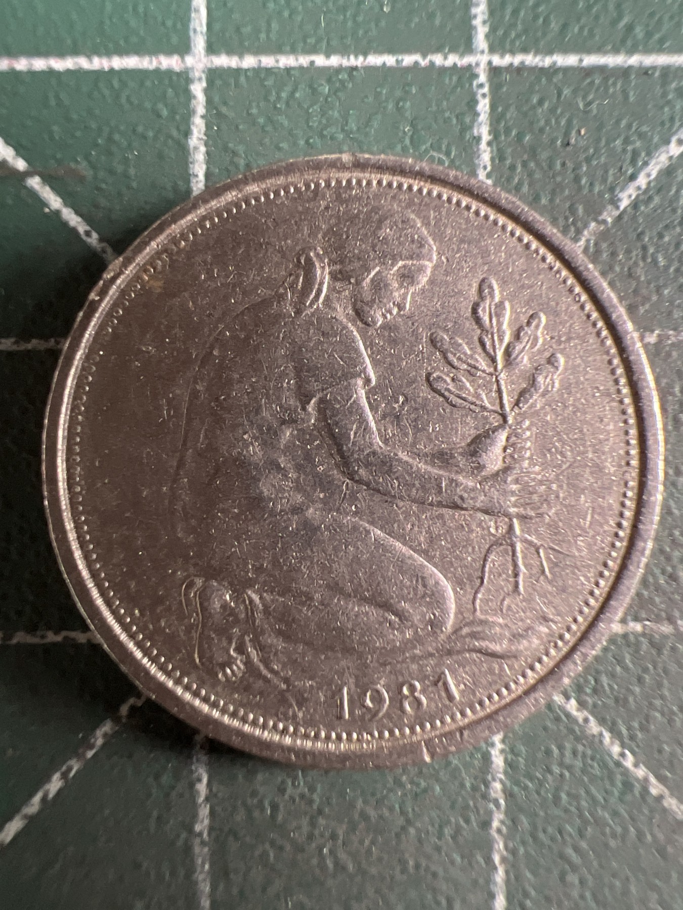 第609期 硬币专场 （无押金，捡漏，全场50包邮，偏远地区除外，接收代拍业务） 德国50分 G