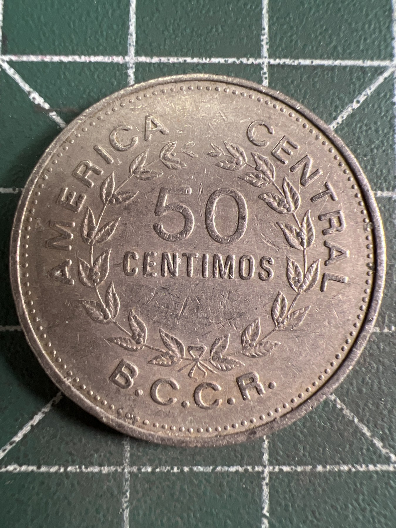 第592期 硬币专场 （无押金，捡漏，全场50包邮，偏远地区除外，接收代拍业务） 哥斯达黎加50分 1976年