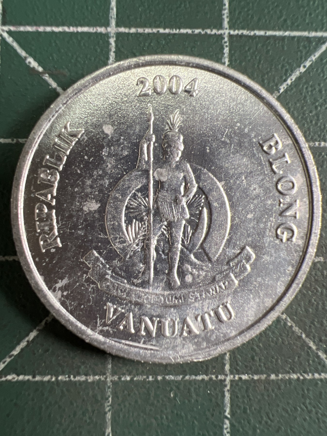 第592期 硬币专场 （无押金，捡漏，全场50包邮，偏远地区除外，接收代拍业务） 瓦努阿图10瓦图这