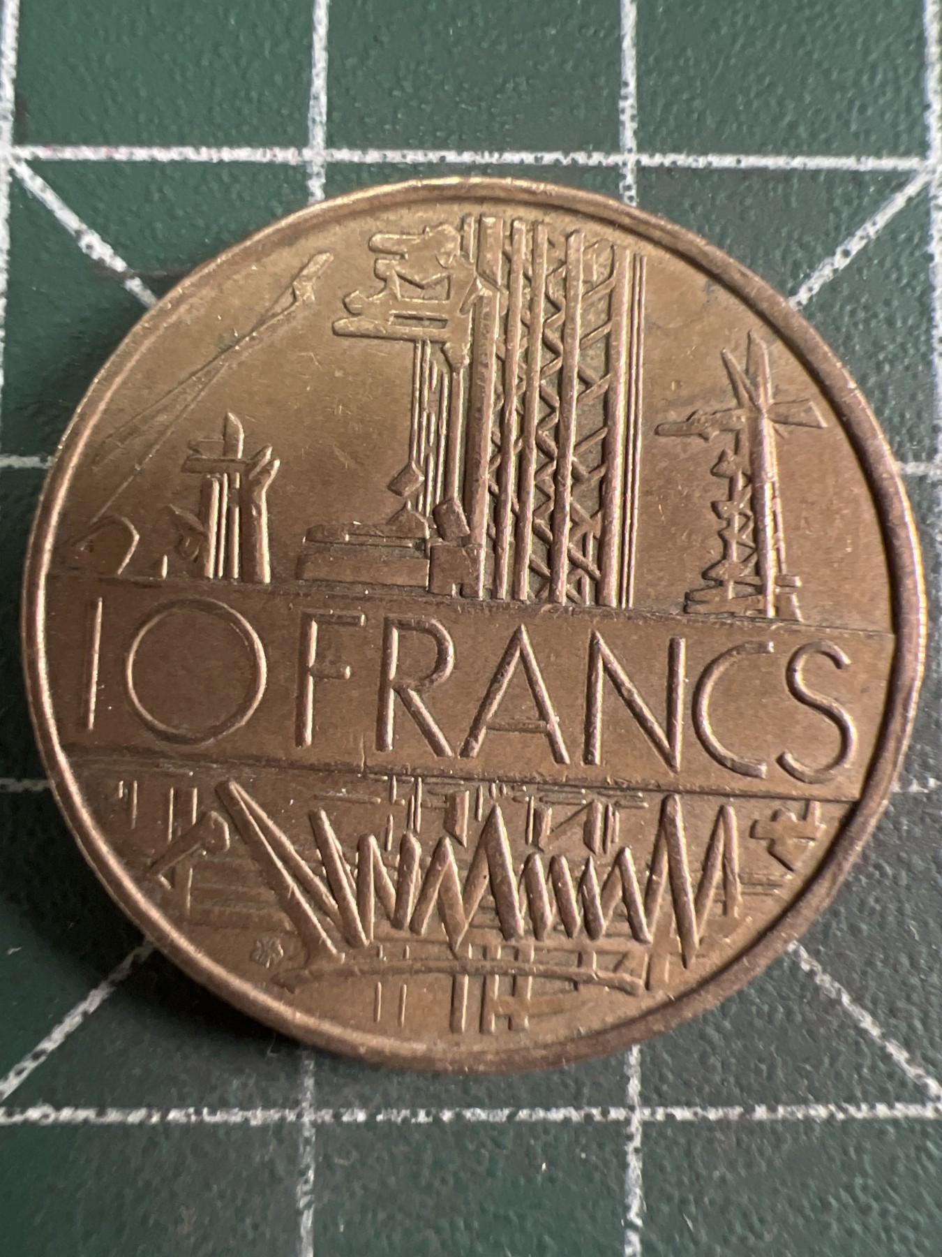 第664期 硬币专场 （无押金，捡漏，全场50包邮，偏远地区除外，接收代拍业务，本店十天发一次货） 法国10法郎