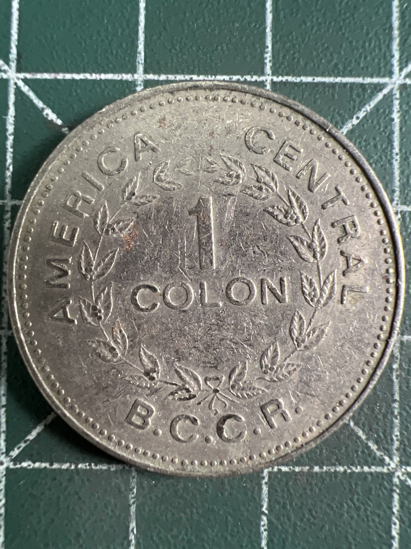 第592期 硬币专场 （无押金，捡漏，全场50包邮，偏远地区除外，接收代拍业务） 哥斯达黎加1克朗 1976年