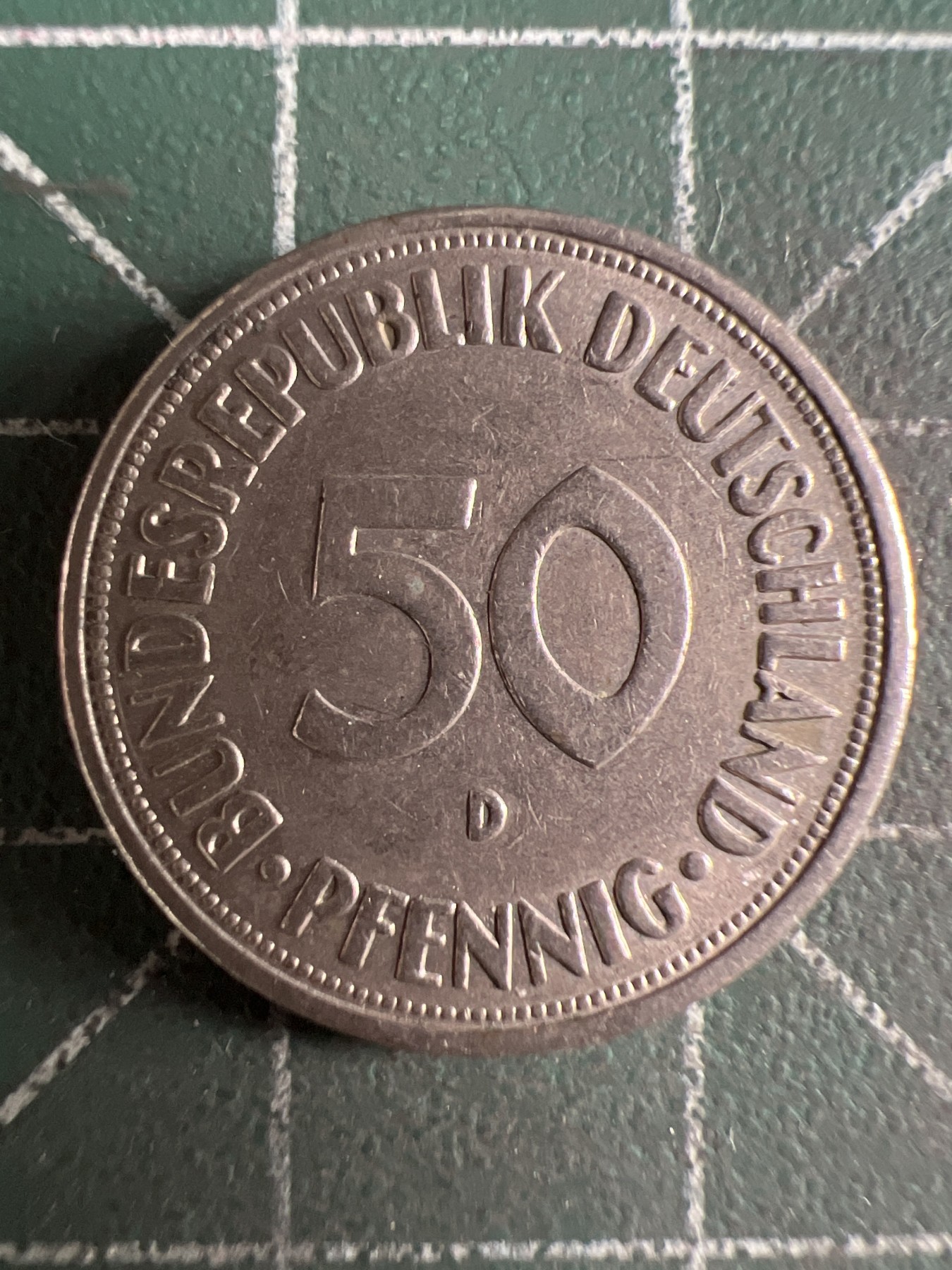 第610期 硬币专场 （无押金，捡漏，全场50包邮，偏远地区除外，接收代拍业务） 德国50分 D