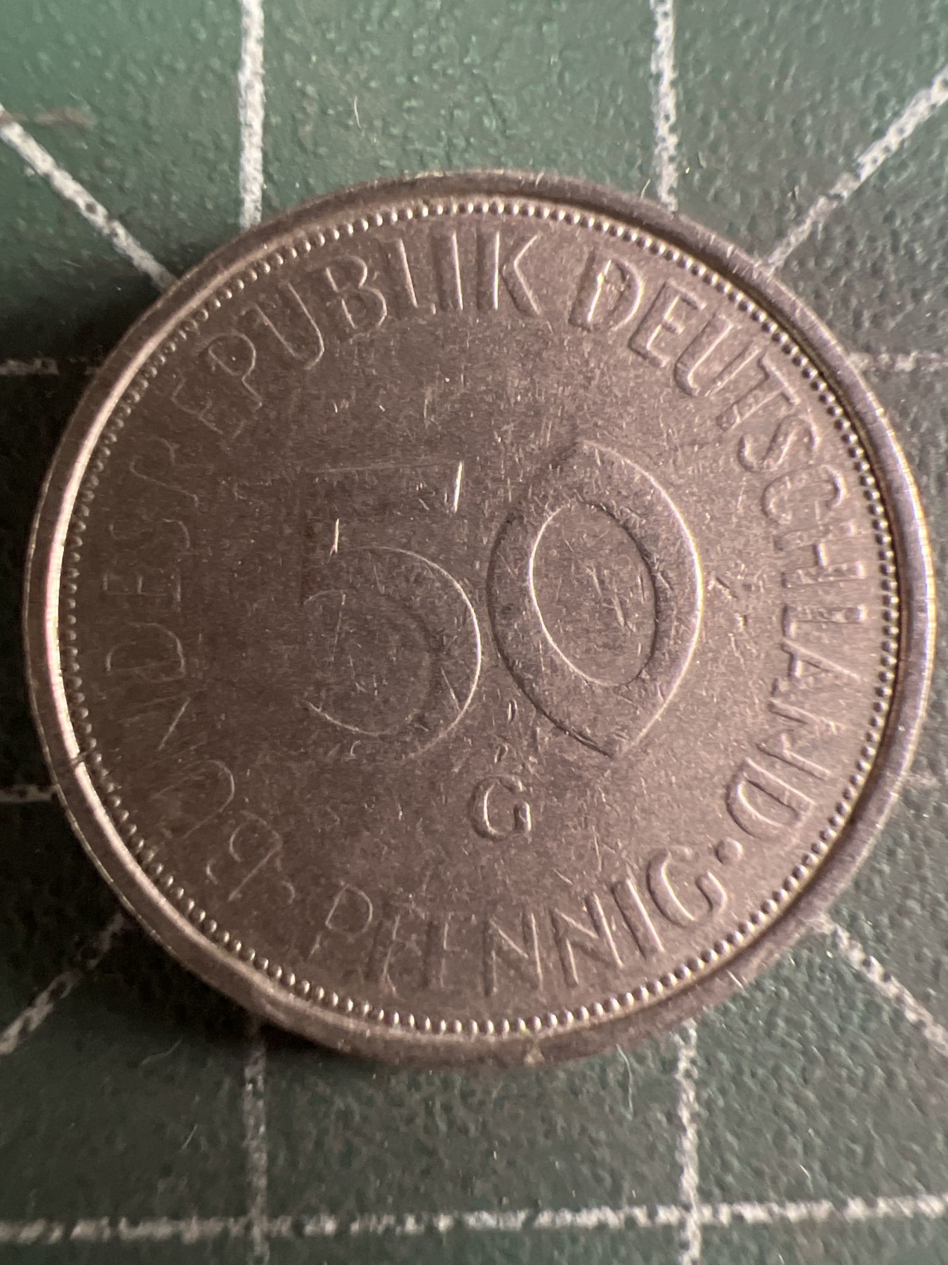第626期 硬币专场 （无押金，捡漏，全场50包邮，偏远地区除外，接收代拍业务） 德国50分 G