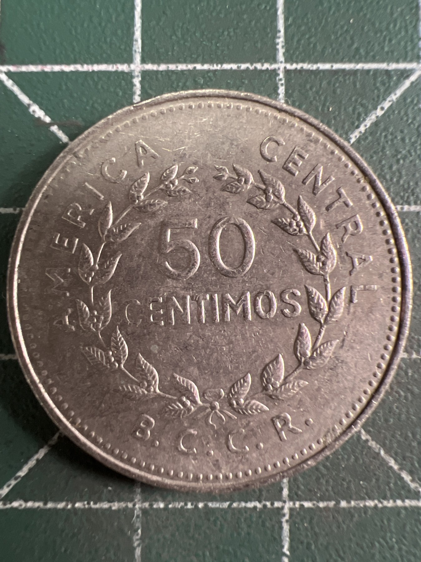 第589期 硬币专场 （无押金，捡漏，全场50包邮，偏远地区除外，接收代拍业务） 哥斯达黎加50分 1978年