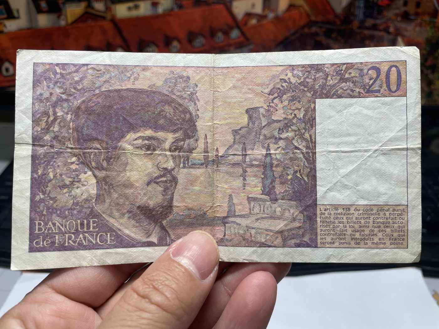 2024年集古藏今外币拍卖第五期-第10场—纸币场，本期拍完结算发货（总第50拍） 1980年法国10法郎