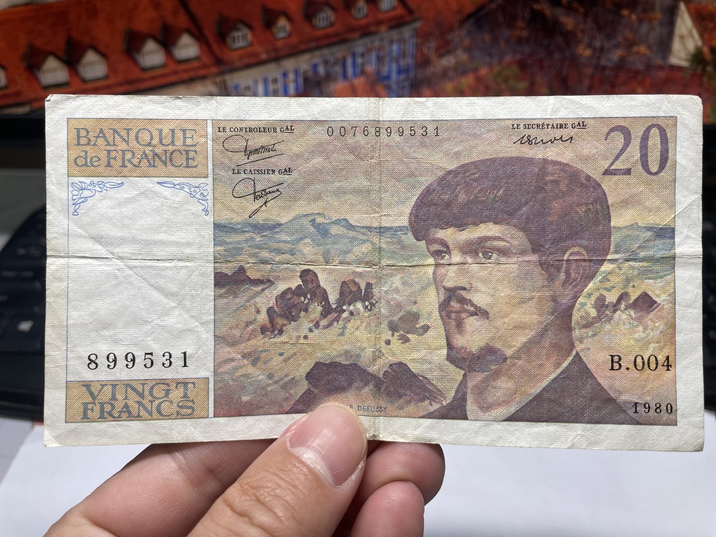 2024年集古藏今外币拍卖第五期-第10场—纸币场，本期拍完结算发货（总第50拍） 1980年法国10法郎