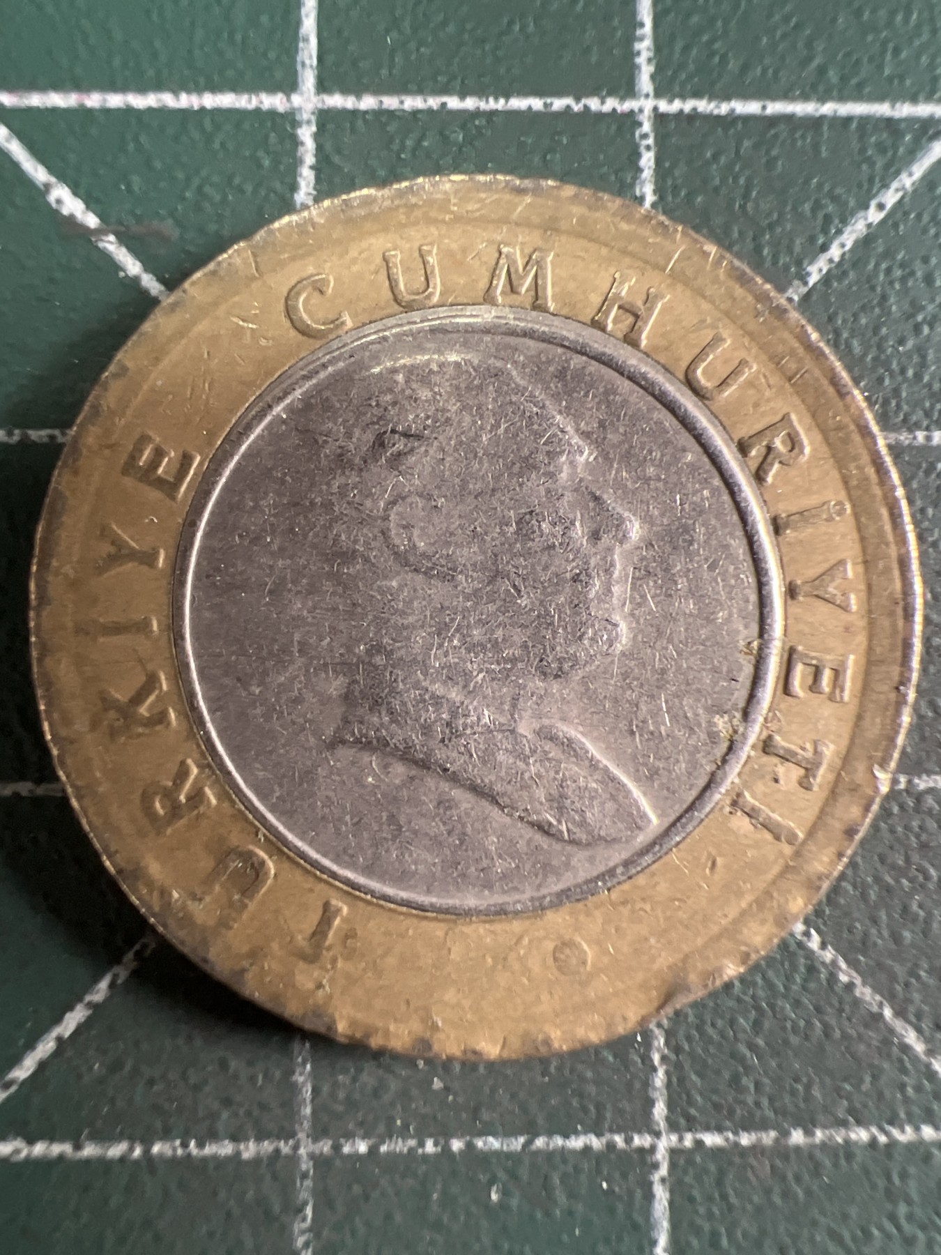 第610期 硬币专场 （无押金，捡漏，全场50包邮，偏远地区除外，接收代拍业务） 土耳其50库鲁 双色币