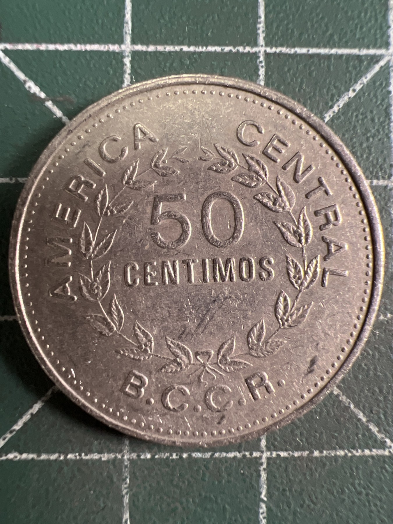 第664期 硬币专场 （无押金，捡漏，全场50包邮，偏远地区除外，接收代拍业务，本店十天发一次货） 哥斯达黎加50分 1976年