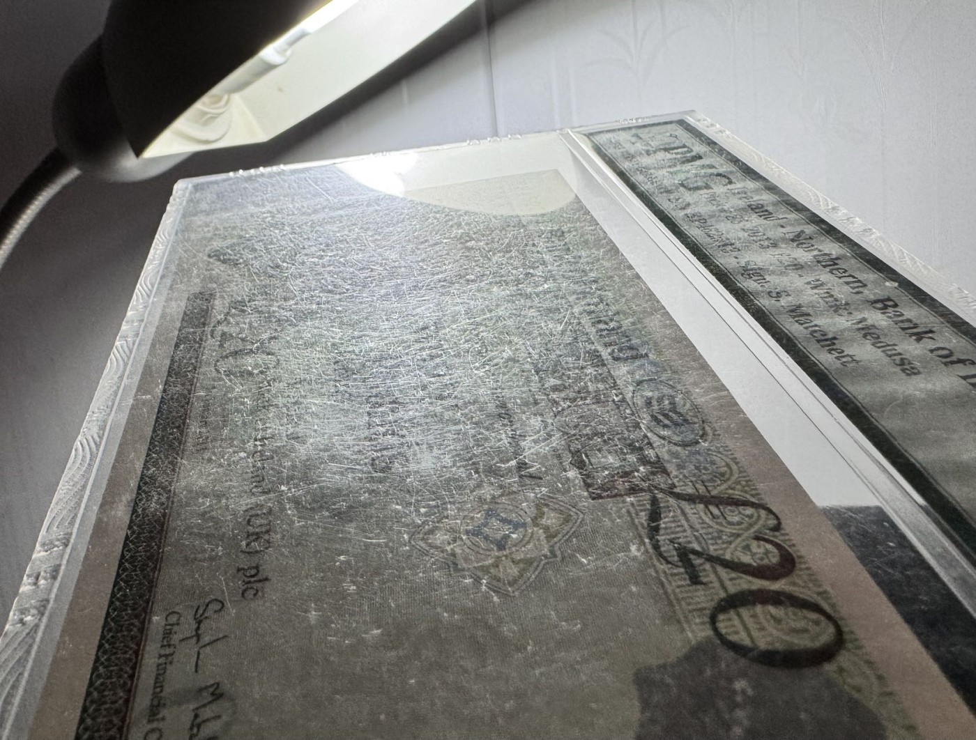 收藏联盟Quantum Auction 第342期拍卖  北爱尔兰2013年20镑 PMG65 123456乱龙号