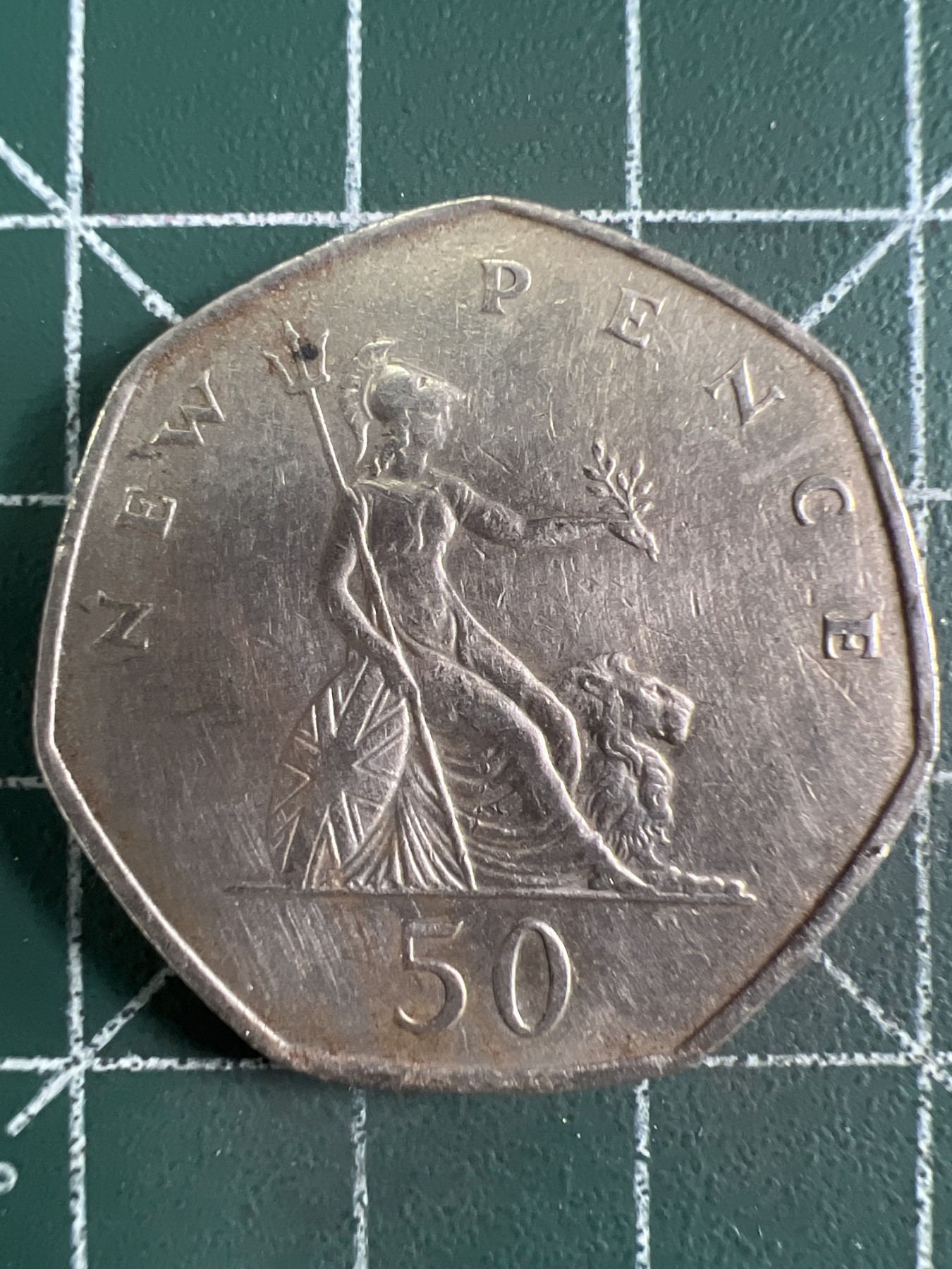 第663期 硬币专场 （无押金，捡漏，全场50包邮，偏远地区除外，接收代拍业务，本店十天发一次货） 英国50便士