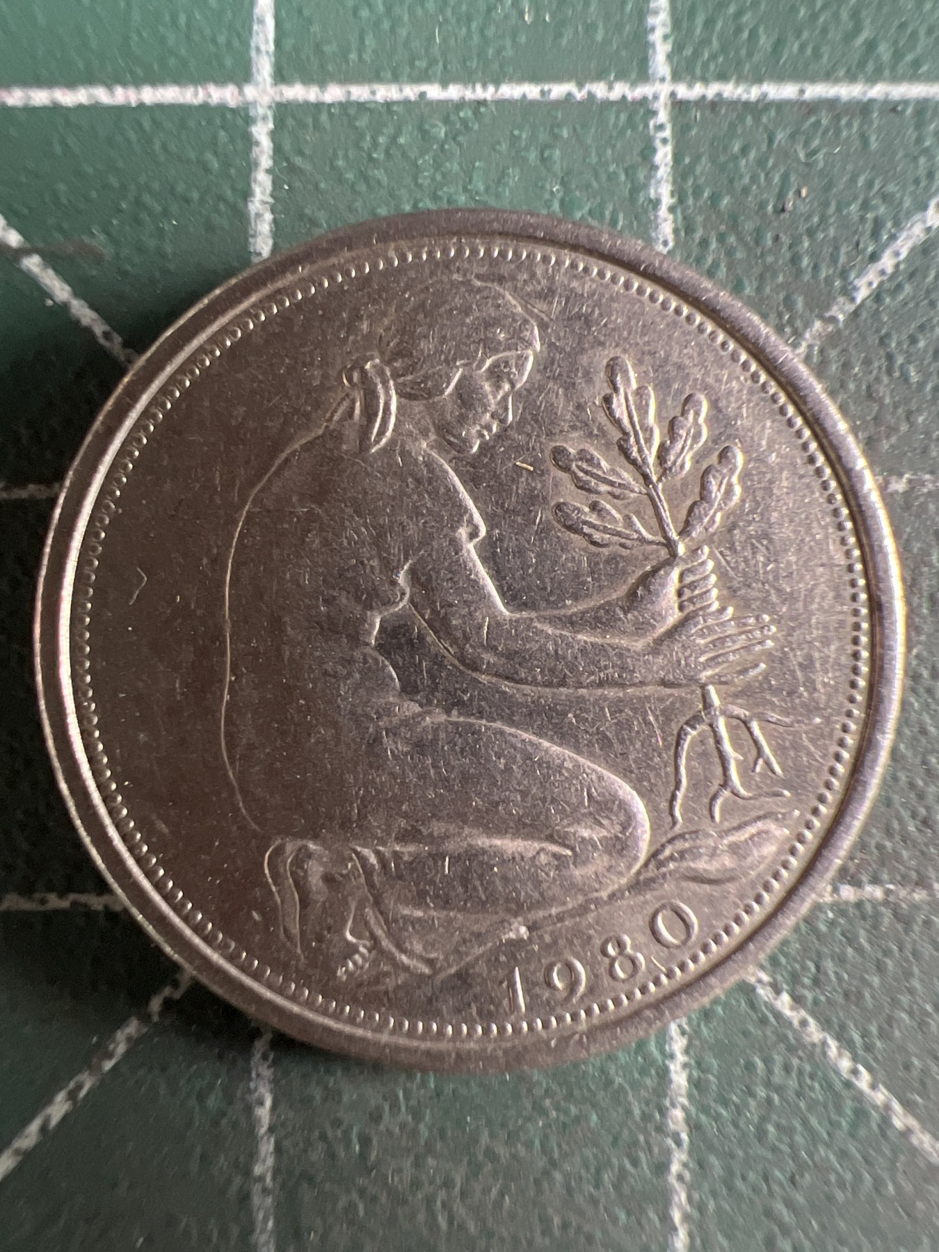 第590期 硬币专场 （无押金，捡漏，全场50包邮，偏远地区除外，接收代拍业务） 德国50分 J