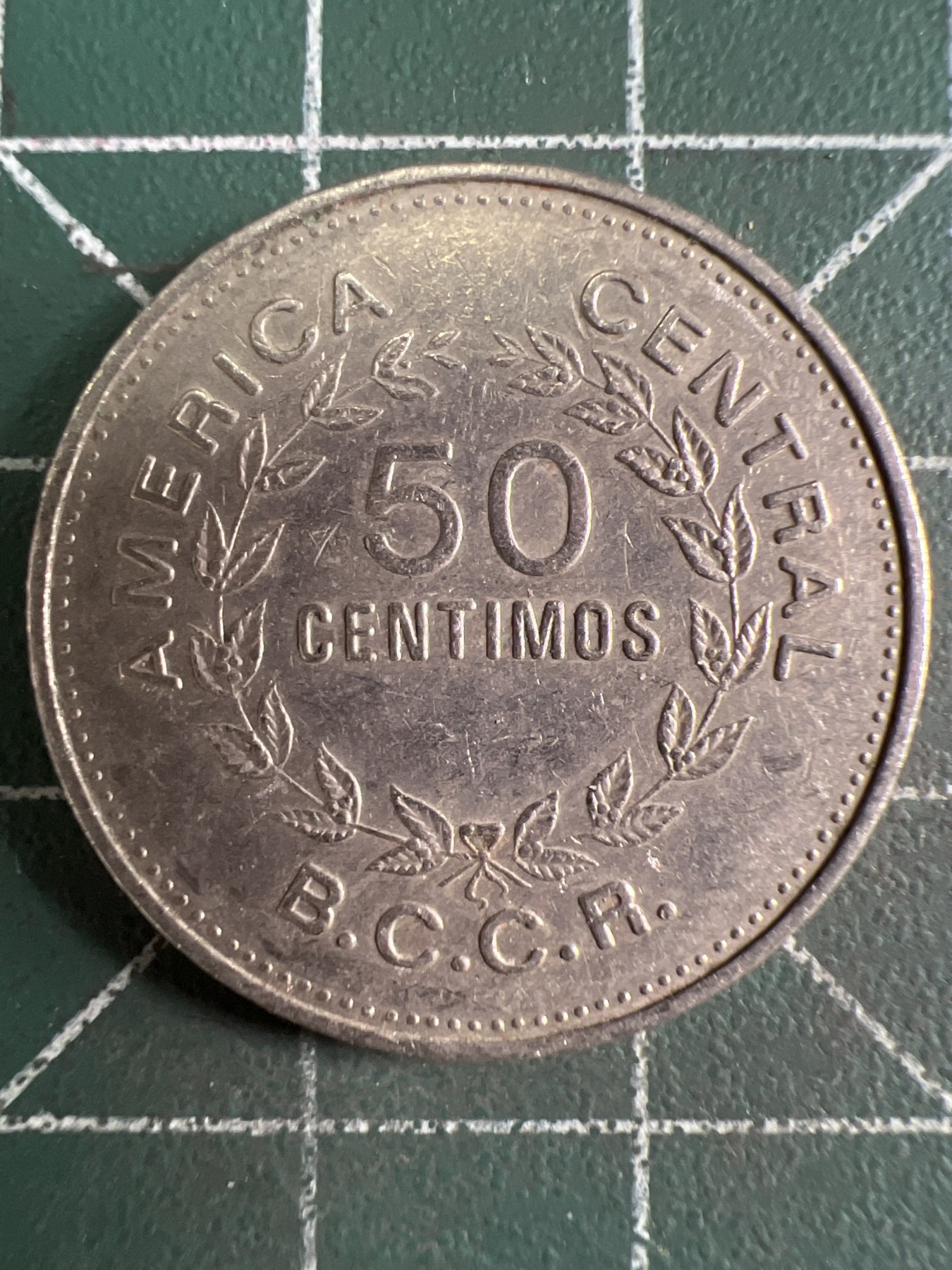 第590期 硬币专场 （无押金，捡漏，全场50包邮，偏远地区除外，接收代拍业务） 哥斯达黎加50分 1976年