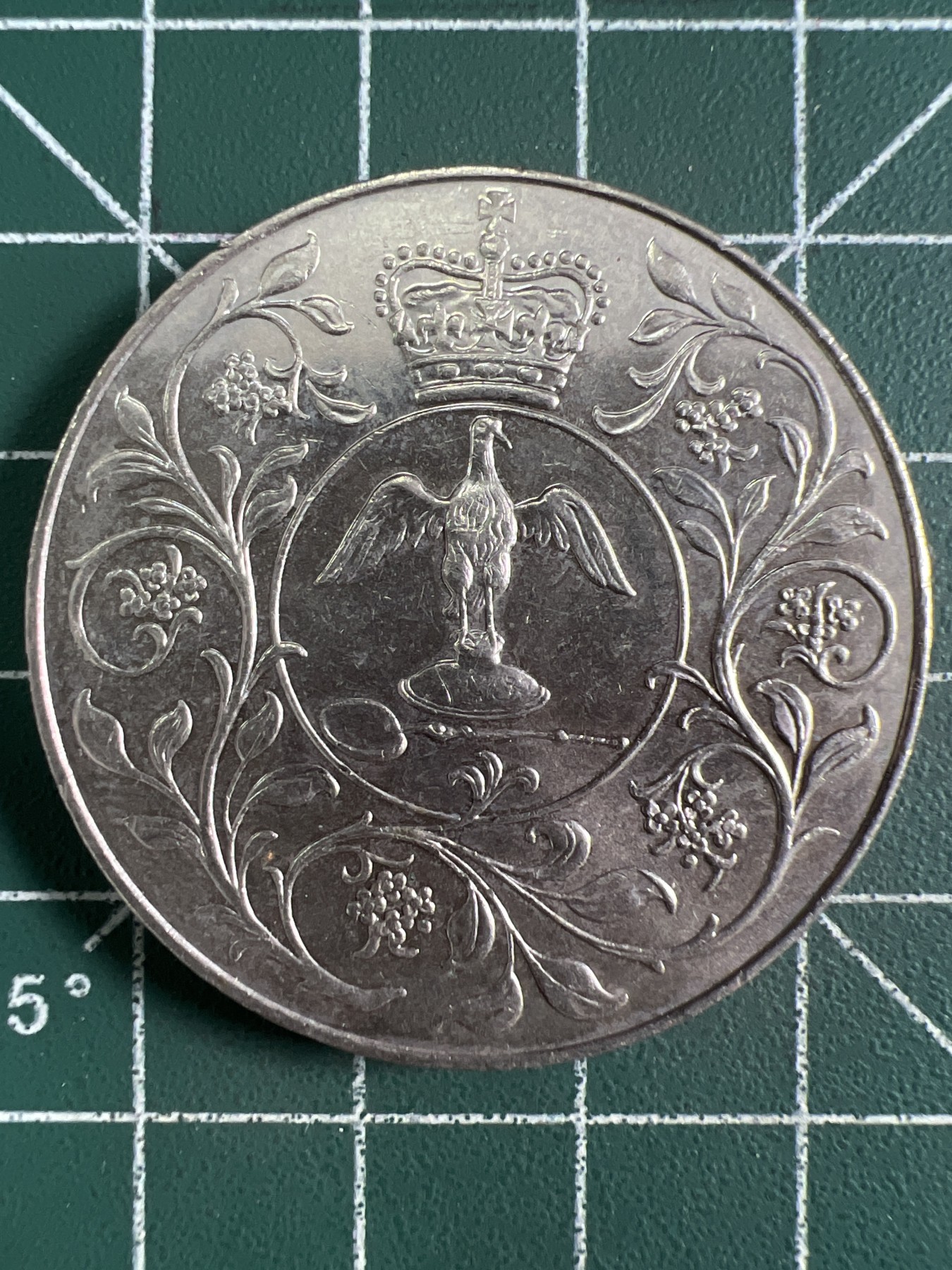 第590期 硬币专场 （无押金，捡漏，全场50包邮，偏远地区除外，接收代拍业务） 英国1977年女王骑马克朗币