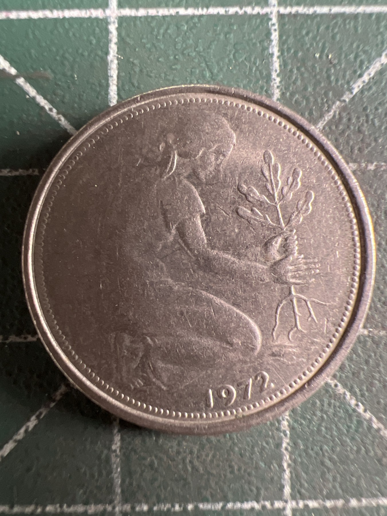 第589期 硬币专场 （无押金，捡漏，全场50包邮，偏远地区除外，接收代拍业务） 德国50分 F