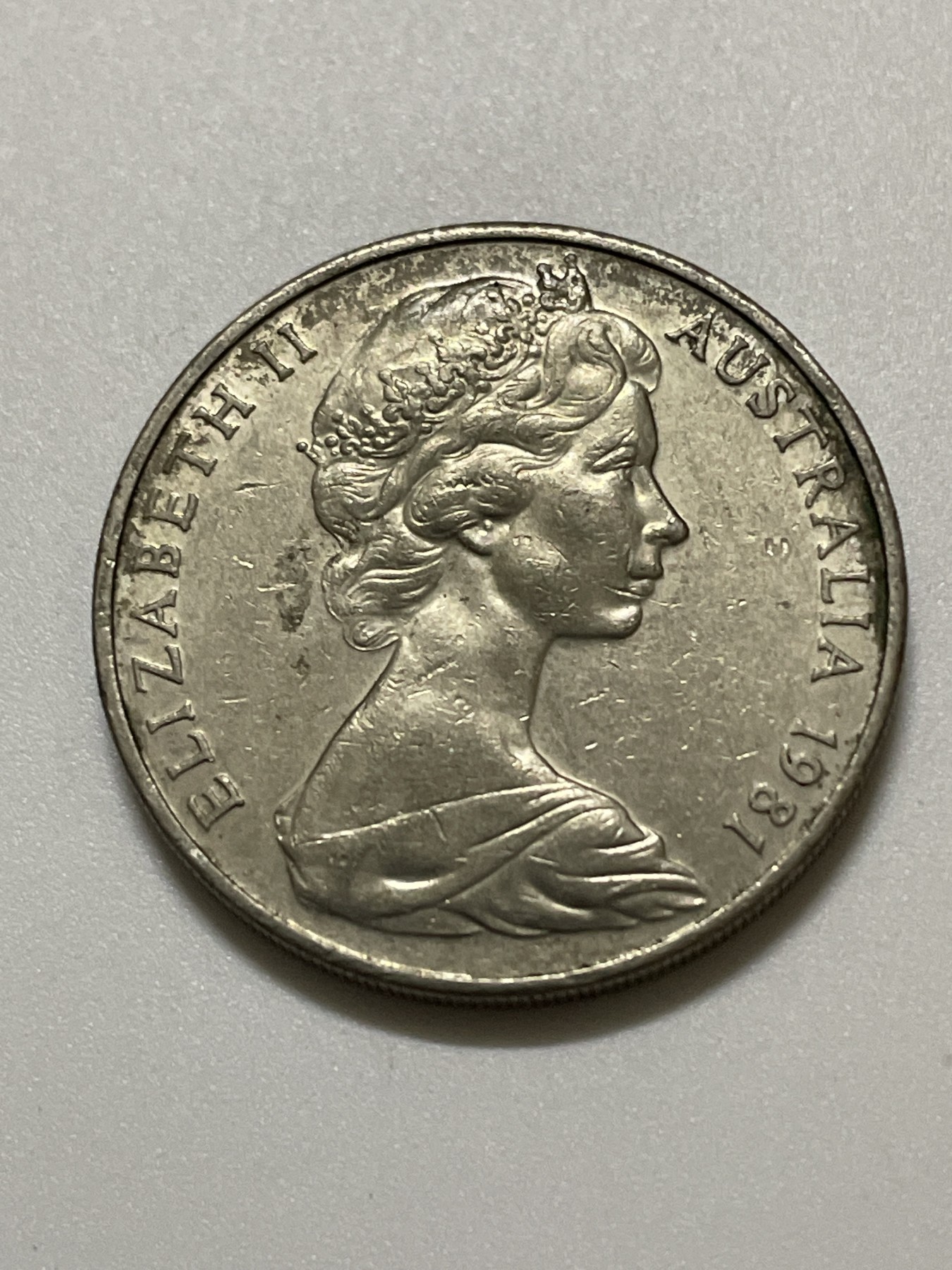 神仙姐姐散币好品专场第三十七期（无佣金满邮自动发出 1981年澳大利亚20分