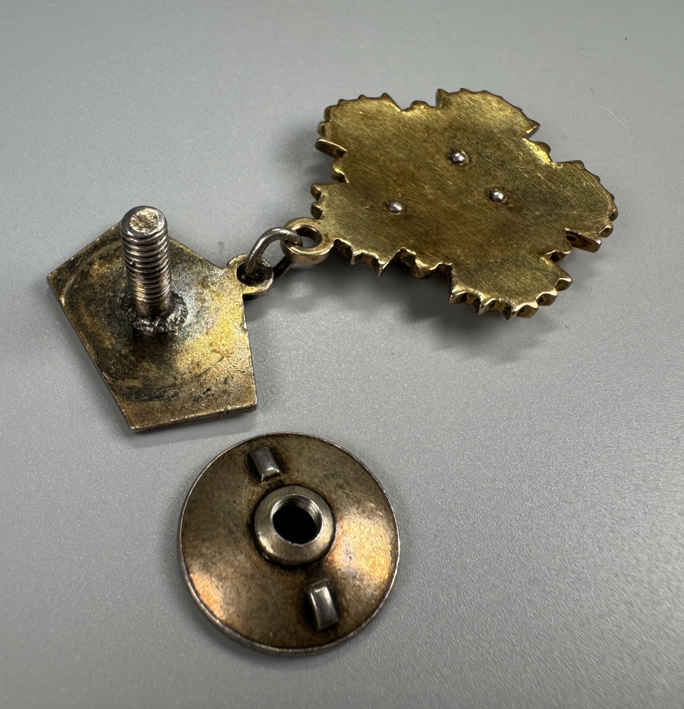 秋玥章舍第二期 c蒙古劳动英雄称号金索云宝奖章（苏联金制）57