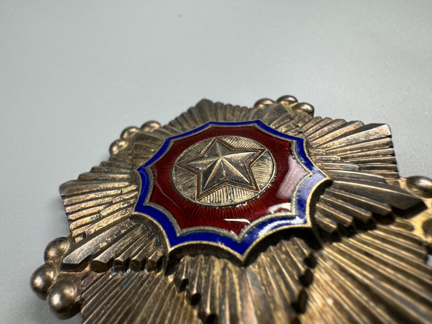 秋玥章舍第二期 二级国旗勋章带证书