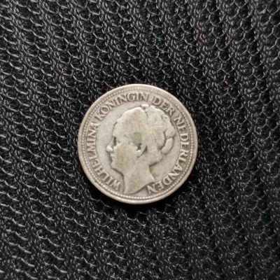 道一币馆币章第五十九场 - 荷属库拉索1947年威廉明娜1/4盾银币