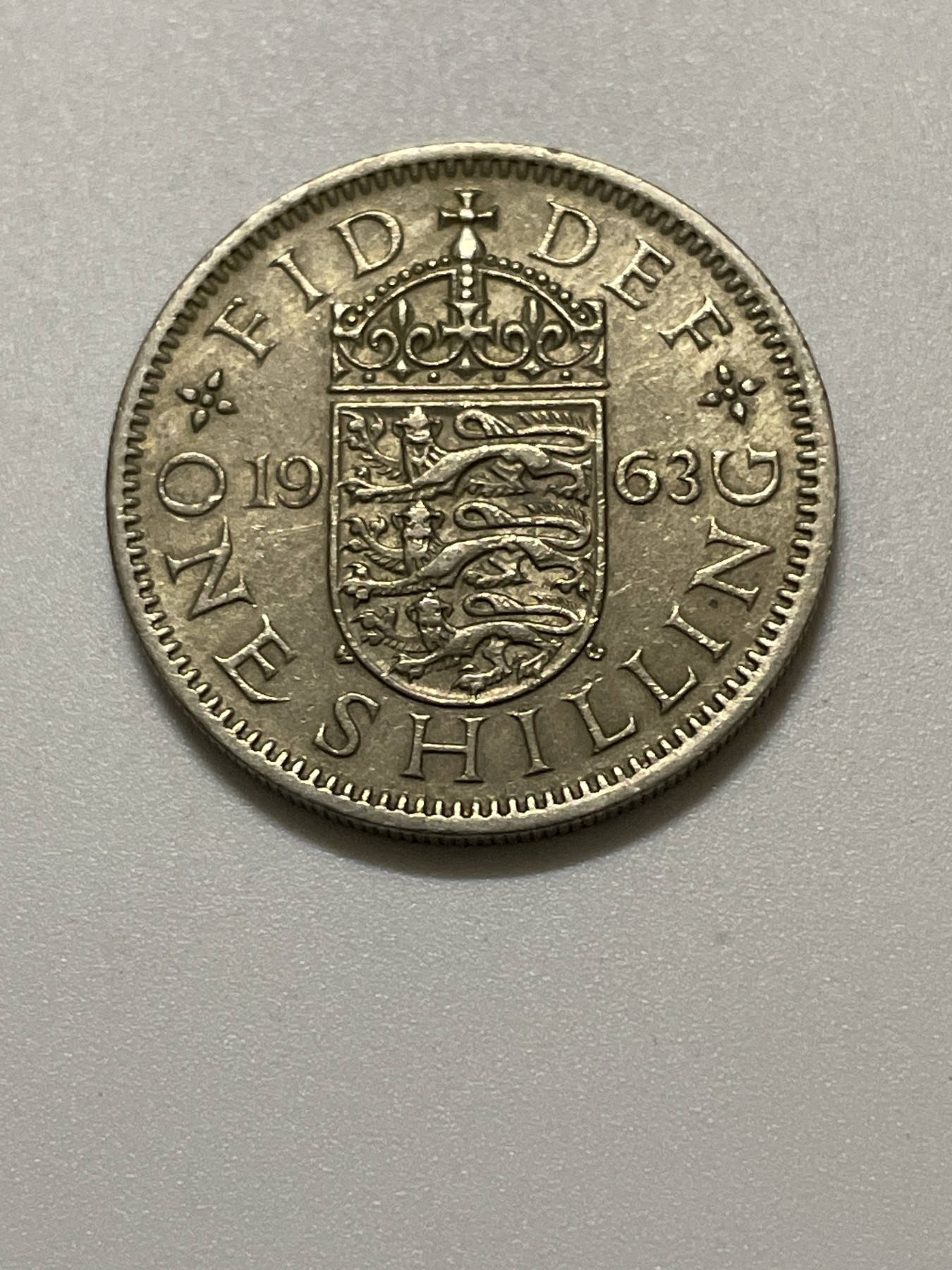 神仙姐姐散币好品专场第三十七期（无佣金满邮自动发出 1963年英国1先令