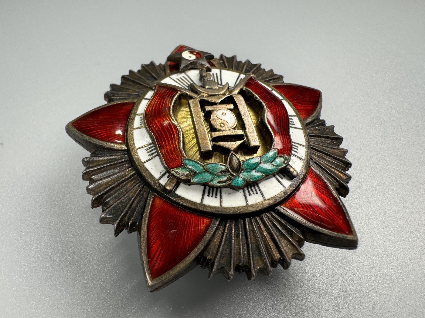 秋玥章舍第二期 一版战斗英勇红旗勋章383号