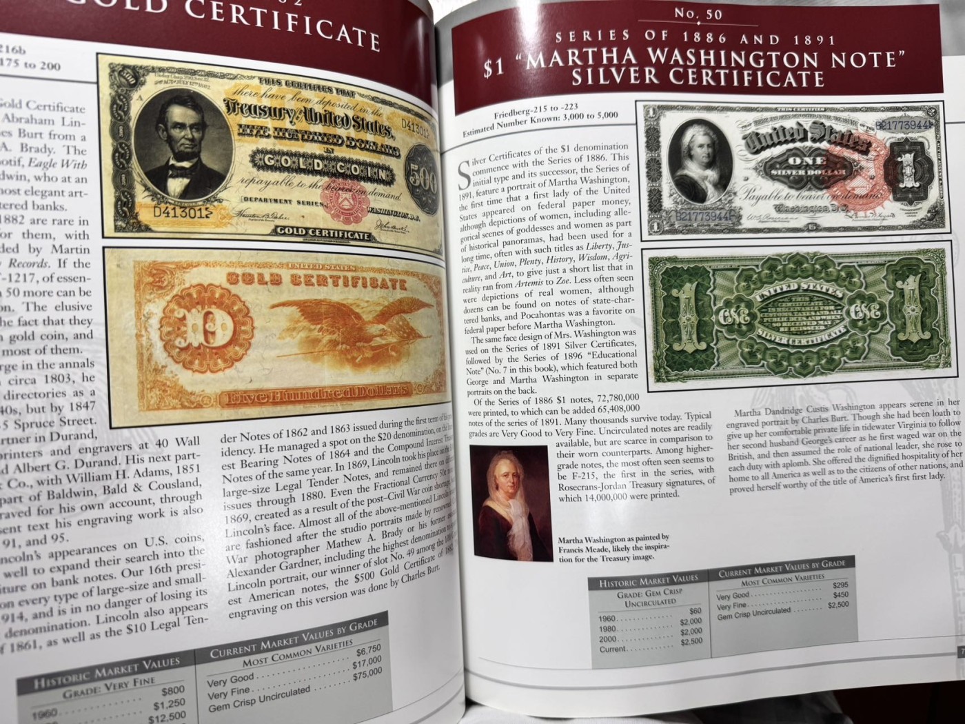 收藏联盟Quantum Auction 第342期拍卖  美国最伟大的100张纸币目录图册（全英文版） 品相如图 非全新书籍 内容详尽 图文并茂 