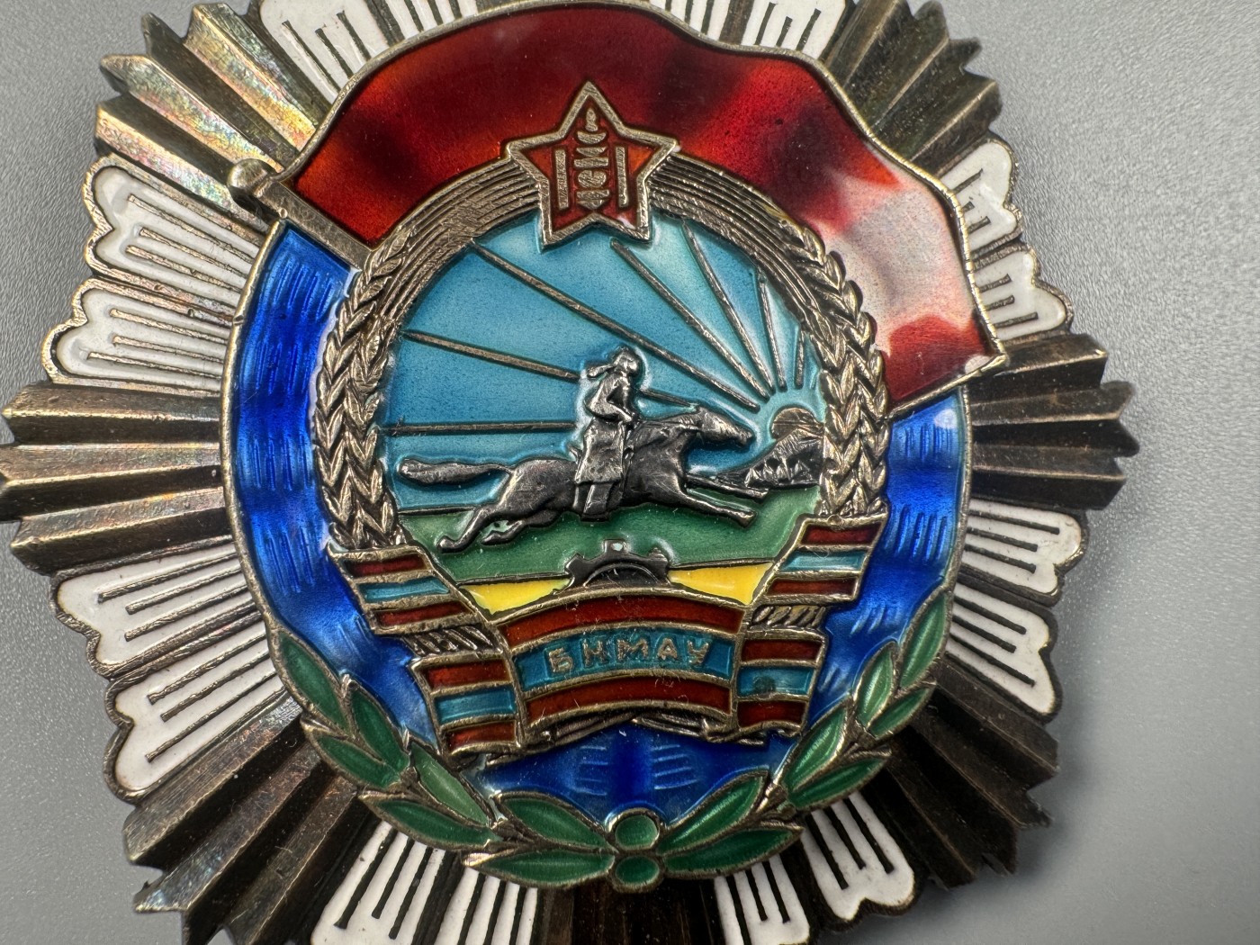 秋玥章舍第二期 2.蒙古劳动红旗勋章4472