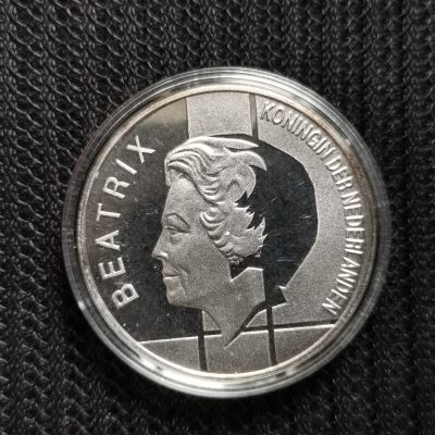 道一币馆币章第五十九场 - 荷兰1994年比利时卢森堡荷兰关税同盟50周年10盾纪念银币