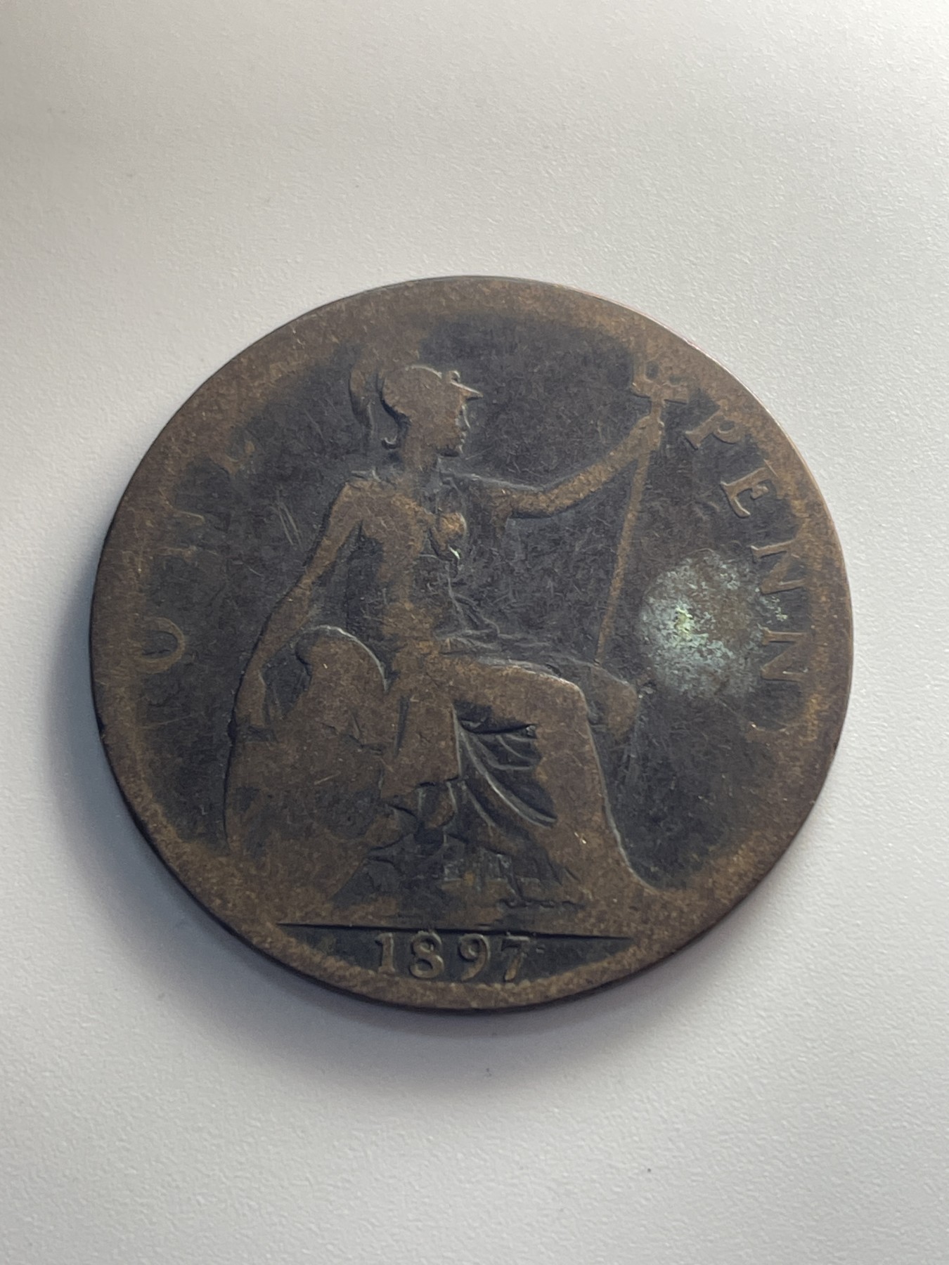 神仙姐姐散币好品专场第三十七期（无佣金满邮自动发出 1897年英国1便士