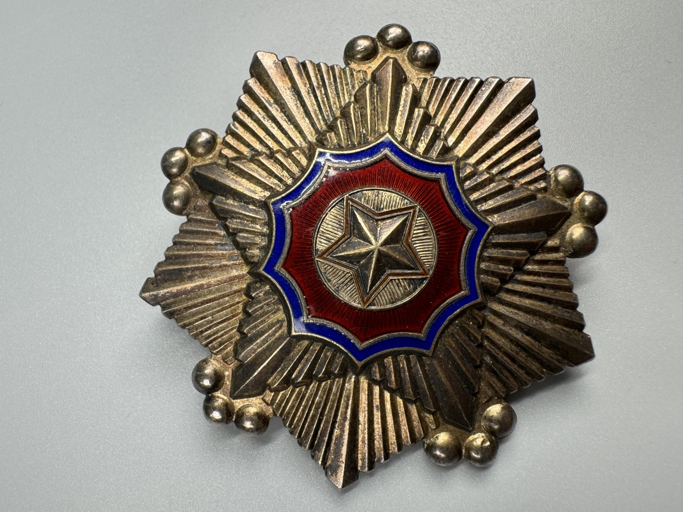 秋玥章舍第二期 二级国旗勋章带证书