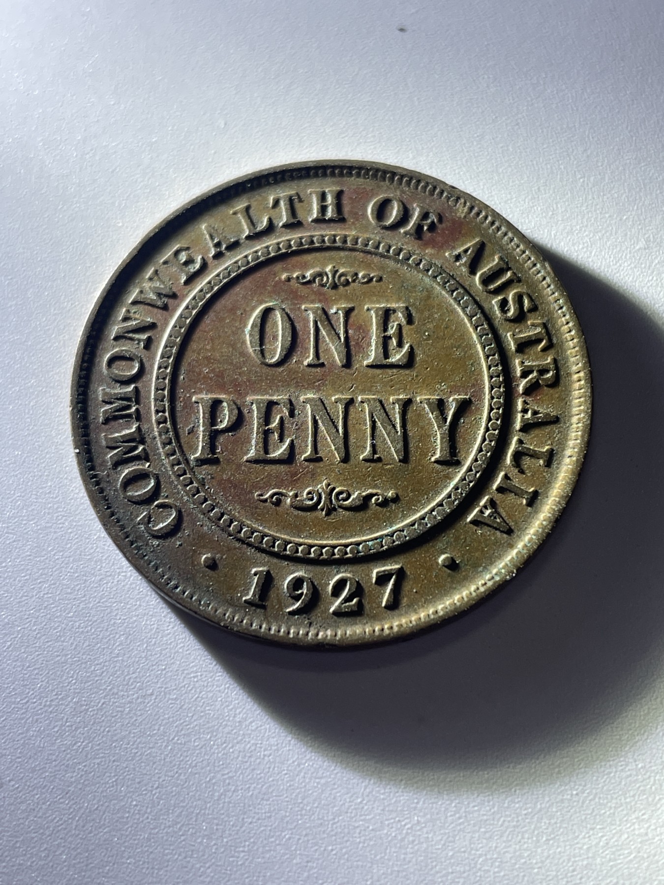 神仙姐姐散币好品专场第三十七期（无佣金满邮自动发出 1927年澳大利亚1便士