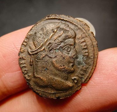 七河·丝路古国钱币小拍 - k98 古罗马帝国铜币 君士坦丁一世