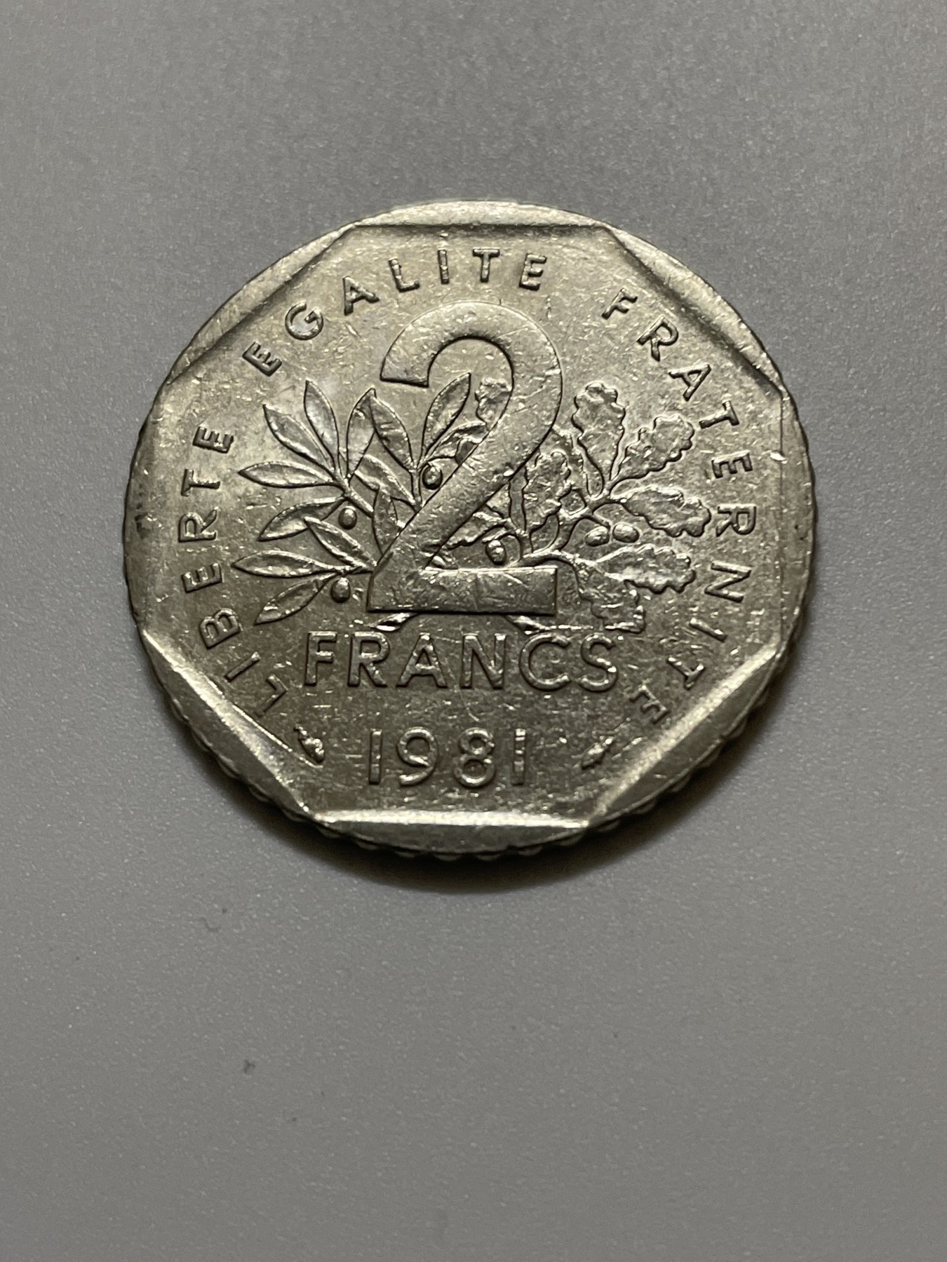 神仙姐姐散币好品专场第三十七期（无佣金满邮自动发出 1981年法国2法郎