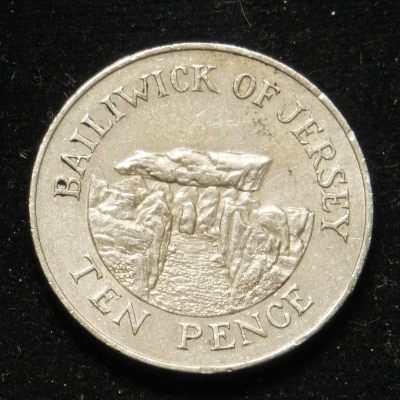 🌹外币初藏🌹🐯第18场 每周二四六晚8点 - 泽西岛1987年10便士