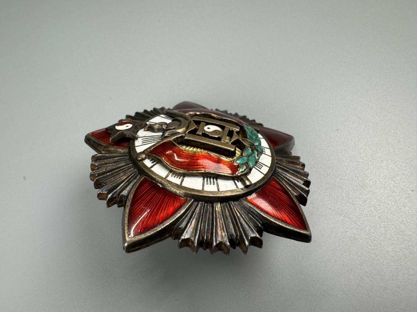 秋玥章舍第二期 一版战斗英勇红旗勋章383号