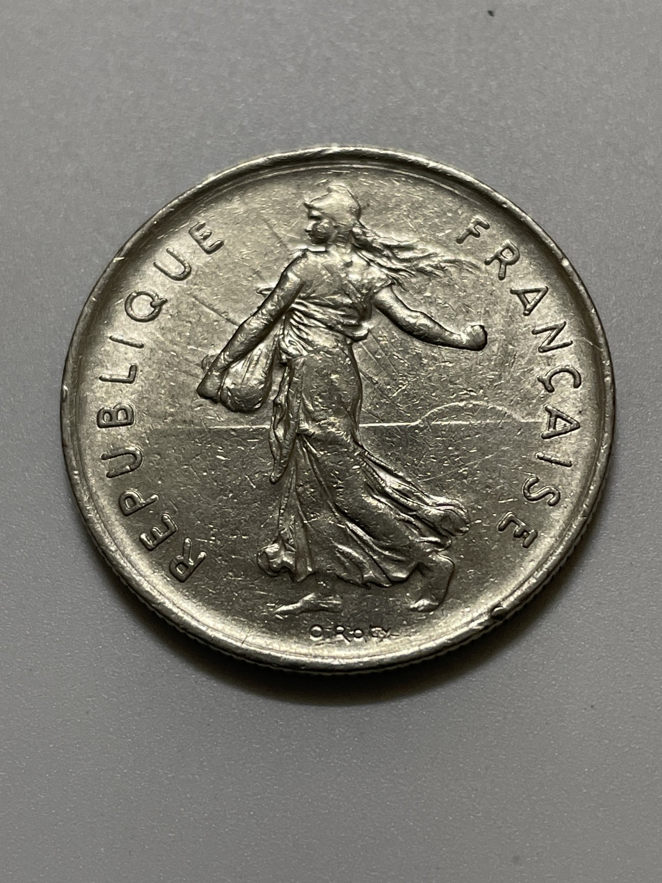 神仙姐姐散币好品专场第三十七期（无佣金满邮自动发出 1971年法国5法郎