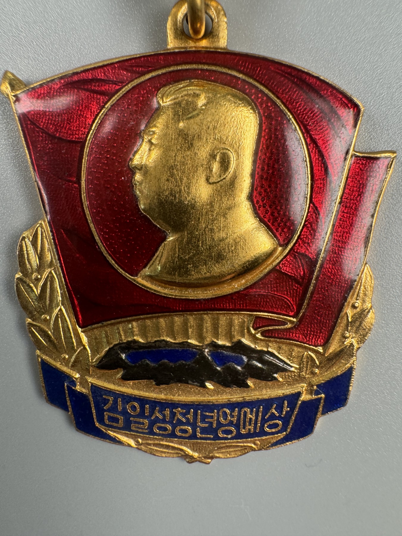 秋玥章舍第二期 19.金日成青年荣誉奖章