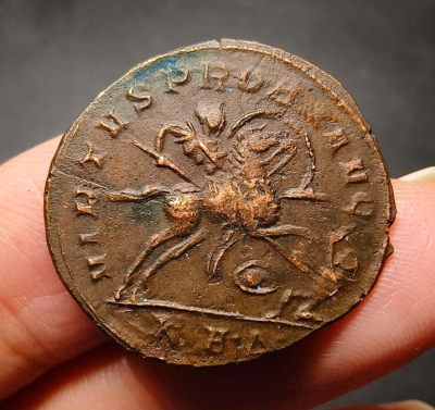 七河·丝路古国钱币小拍 - k105 古罗马帝国铜币  伊利里亚诸帝 普罗布斯  