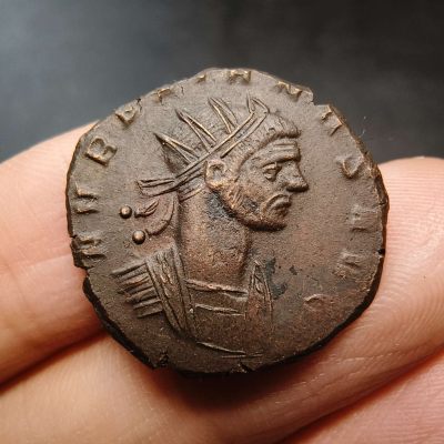 七河·丝路古国钱币小拍 - k120 古罗马帝国铜币 奥勒良 