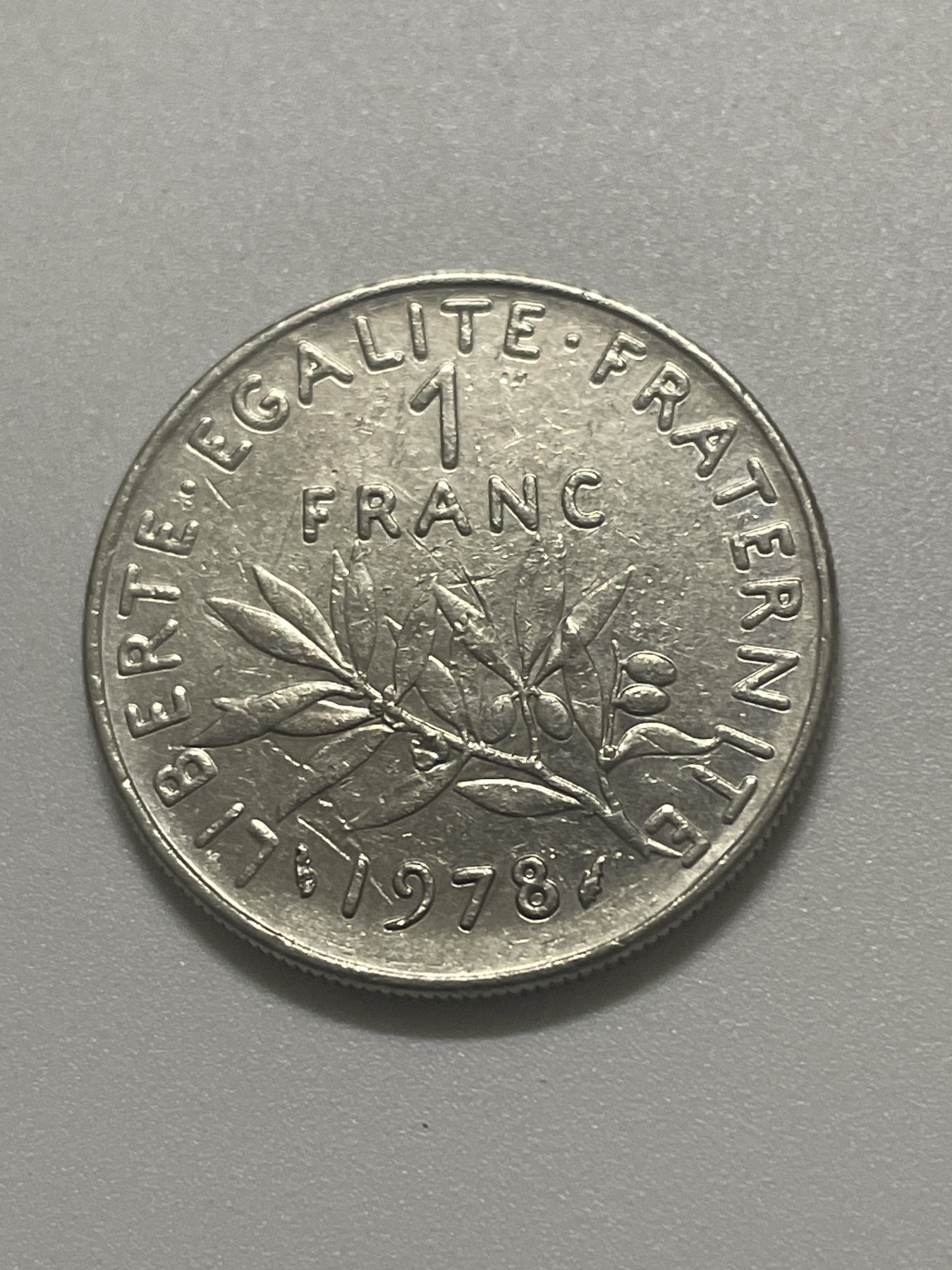 神仙姐姐散币好品专场第三十八期（无佣金满邮自动发出 法国 1 法郎