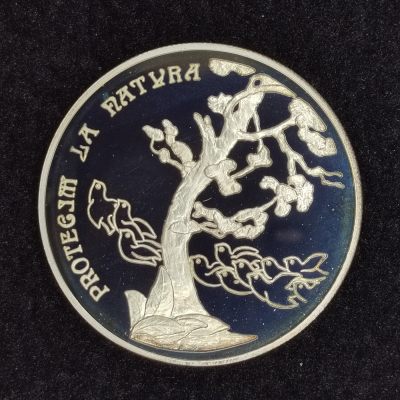 巴斯克收藏第260期 纪念币专场 5月14/15/16 号三场连拍 全场包邮 - 安道尔 琼·马蒂·阿拉尼斯 1993年 10第纳里精制纪念银币 保护自然
