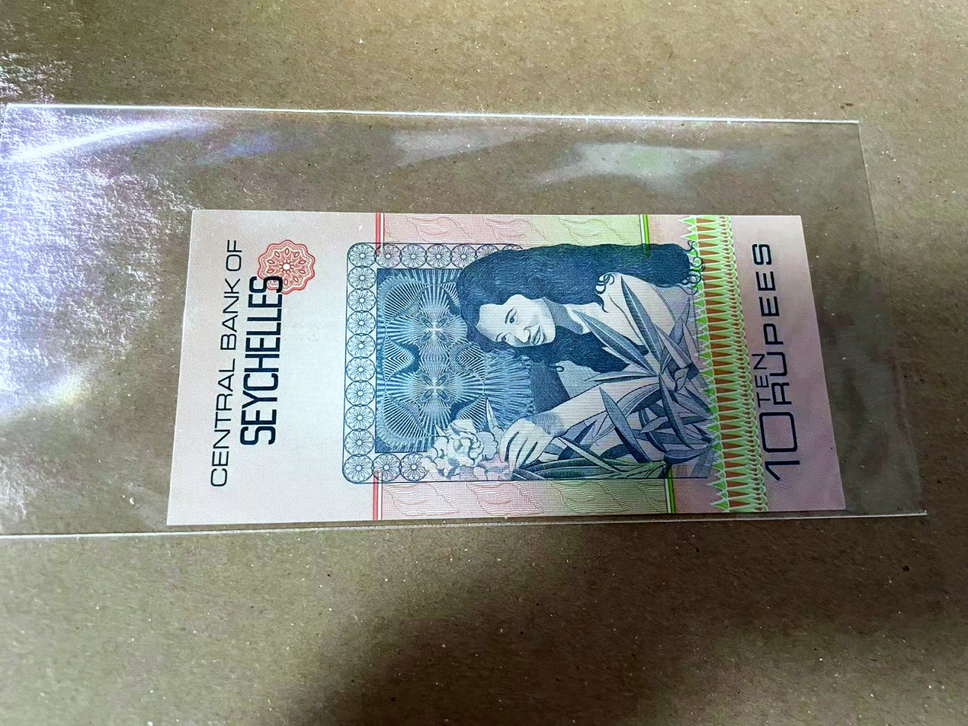 【Blue Auction】✨世界纸币精拍第470期【精】 【2222狮子号无47】塞舌尔 10卢比 全新UNC