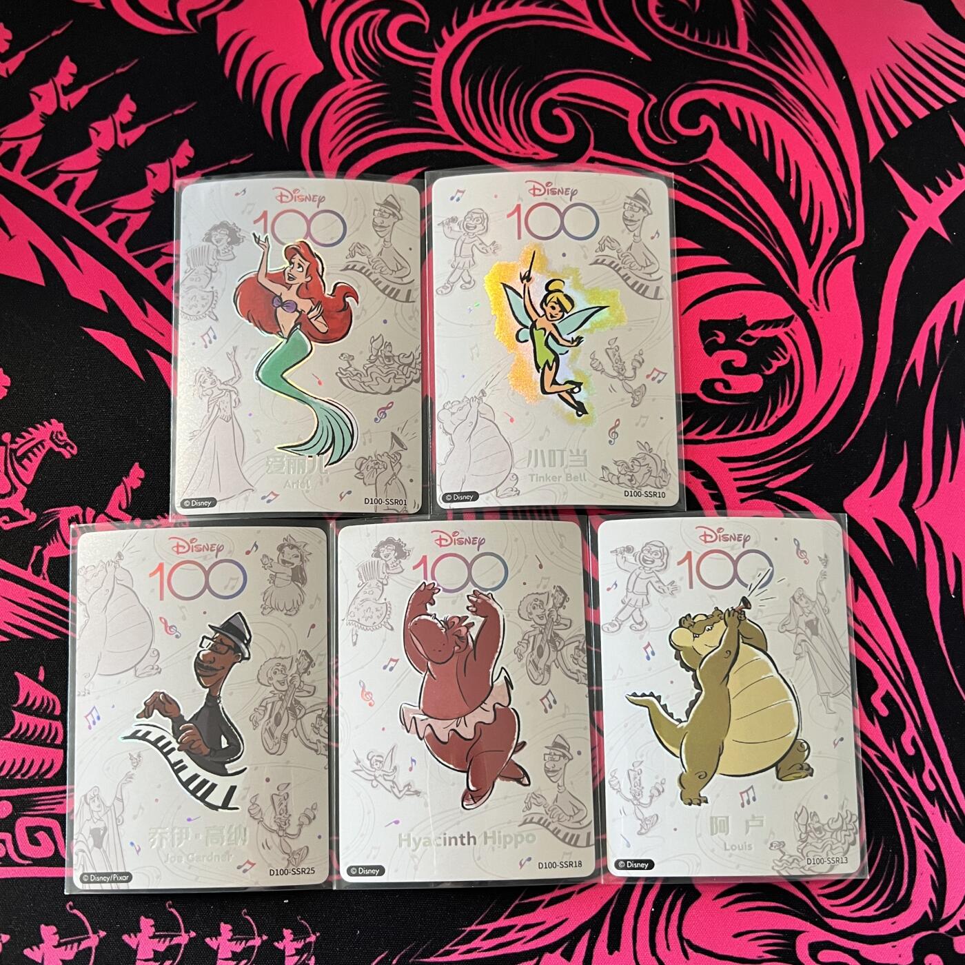 锦色铺子的卡拍 第二十期  五一劳动节 专场 金额最高送随机礼物🎁 集卡社 迪士尼100周年5张 微弯